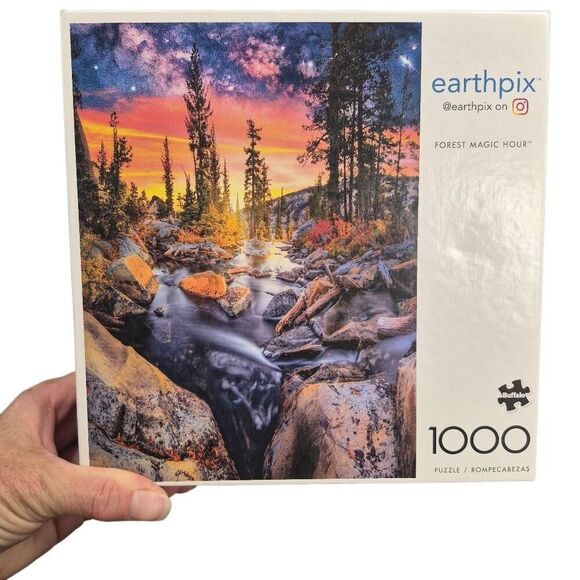 Buffalo Games Earthpix Forest Magic Hour 1000 pc Jigsaw Puzzle - Picture 9 of 10